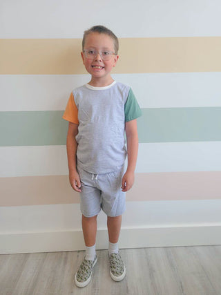 Color Block Short Set - Bray and Em Boutique