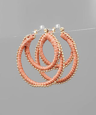 Color Pop Double Circle Earrings - Bray and Em Boutique