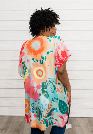 Colorful Finesse Kimono - Bray and Em Boutique