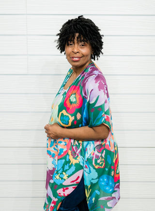 Colorful Finesse Kimono - Bray and Em Boutique