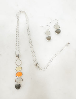 Colorful Inspiration Earring and Necklace Set - Fall - Bray and Em Boutique