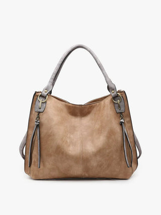 Connar Distressed Side Pocket Tote - Bray and Em Boutique
