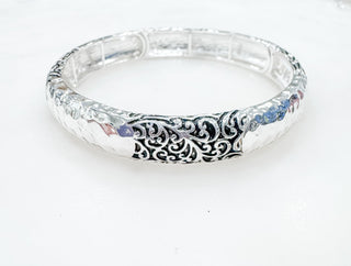 Count Me In Stretch Bangle Bracelets - Bray and Em Boutique