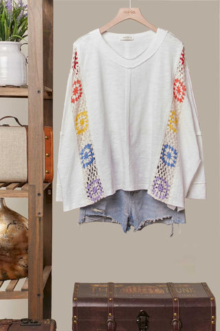 Courtside Brunch Crochet Top - Bray and Em Boutique