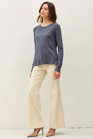 Cozy Coast Raglan Sweater - Bray and Em Boutique