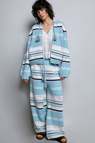 Cozy Haven Stripe Hoodie - Bray and Em Boutique