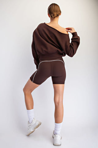 Cozy Off-Duty Top - Bray and Em Boutique