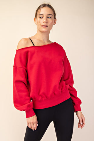 Cozy Off-Duty Top - Bray and Em Boutique