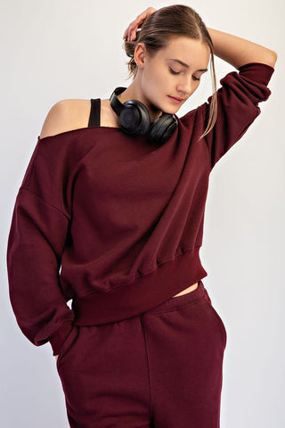 Cozy Off-Duty Top - Bray and Em Boutique