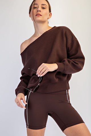 Cozy Off-Duty Top - Bray and Em Boutique