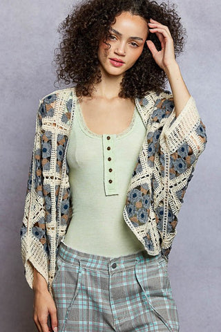 Cozy Wanderer Crochet Cardigan - Bray and Em Boutique