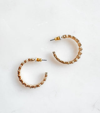 Crazy Talk Hoop Earring - Bray and Em Boutique
