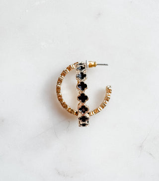 Crazy Talk Hoop Earring - Bray and Em Boutique