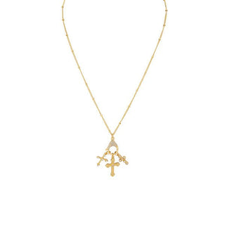 Cross Charm Necklace - Bray and Em Boutique
