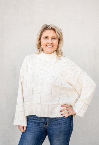 Cross My Heart Sweater - Bray and Em Boutique