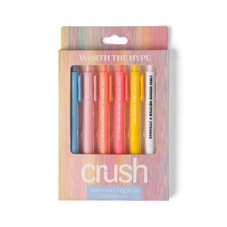 CRUSH Warmest Regards Quote Pen Set - Bray and Em Boutique