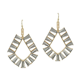 Crystal Accent Geometric Earring - Bray and Em Boutique