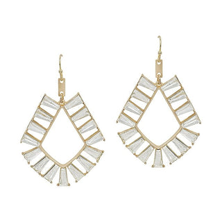 Crystal Accent Geometric Earring - Bray and Em Boutique
