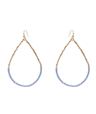 Crystal Teardrop Earrings - Bray and Em Boutique