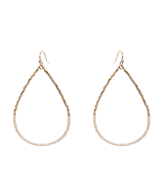 Crystal Teardrop Earrings - Bray and Em Boutique