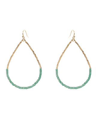 Crystal Teardrop Earrings - Bray and Em Boutique