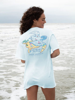 Simply Southern Turtle Lighthouse Graphic Tee