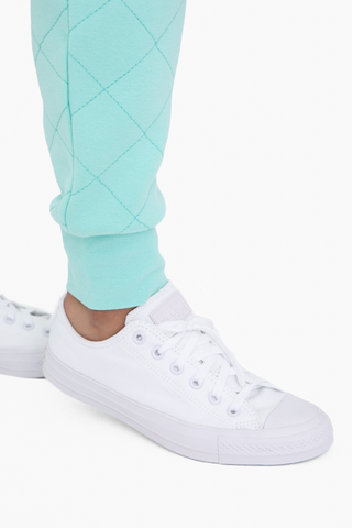 Slay The Day Quilted Joggers