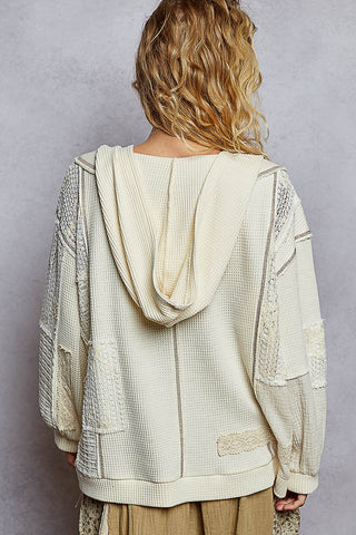 Daylight Glimmer Hooded Top - Bray and Em Boutique