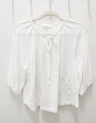 Dearest Dream Embroidered Top - Bray and Em Boutique