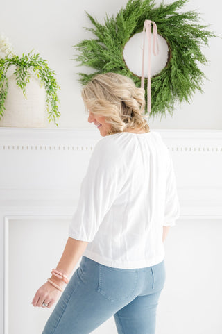 Dearest Dream Embroidered Top - Bray and Em Boutique