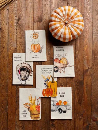 Decorative Fall Dish Towels - Bray and Em Boutique
