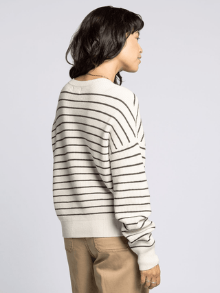 Delicate Moves Stripe Sweater - Bray and Em Boutique