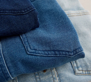 Z Supply All Day Knit Denim Shacket