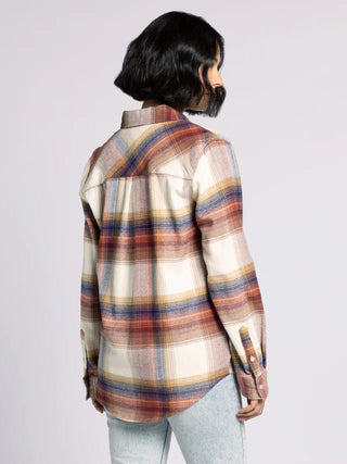 Desiree Plaid Button Down Shirt - Bray and Em Boutique
