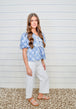 Denim/White