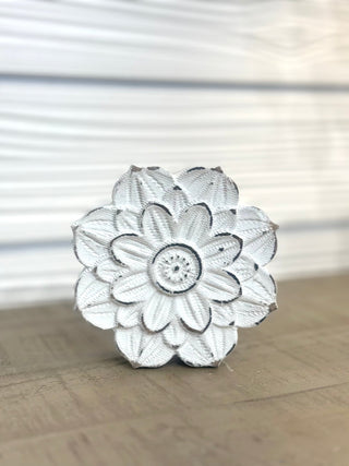 Distressed Floral Wood Accent - Bray and Em Boutique