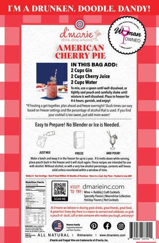 D'Marie Frozen Cocktail Slushie Mixes - USA - Bray and Em Boutique