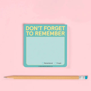 Don’t Forget to Remember Sticky Note - Bray and Em Boutique