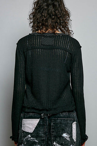 Dot & Cozy Rib Top - Bray and Em Boutique