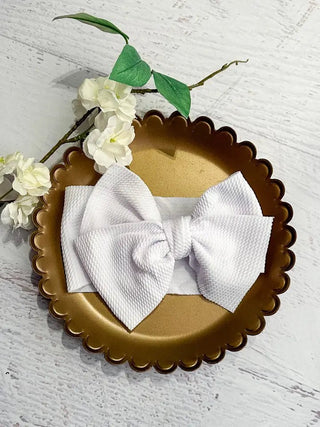 Double Bow Textured Headband - Bray and Em Boutique