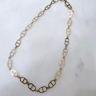 Double Chain Link Necklace - Bray and Em Boutique