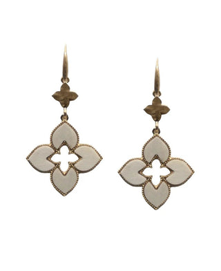 Double Clover Wood Accent Earring - Bray and Em Boutique