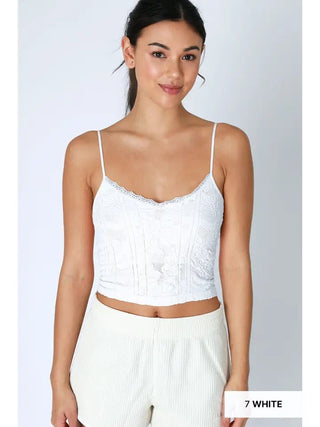 Double Lace Trim Cami - Bray and Em Boutique