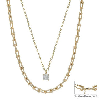 Double Take Sparkle Necklace - Bray and Em Boutique