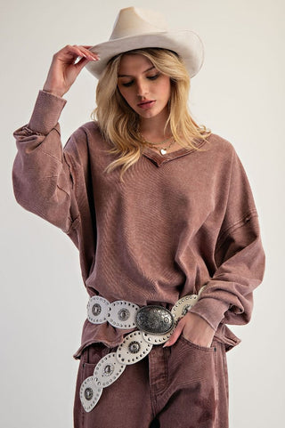 Dream It On Pullover Top - Bray and Em Boutique