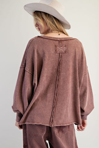 Dream It On Pullover Top - Bray and Em Boutique