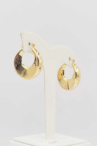 Dreamweaver Tubed Circle Hoop Earring - Bray and Em Boutique