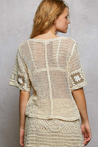 Drift Into A Dream Crochet Sweater - Bray and Em Boutique