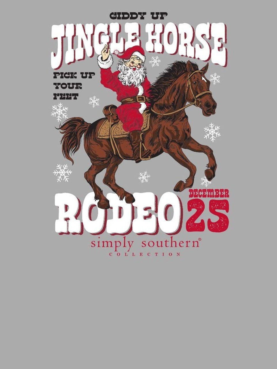 Simply Southern Giddy Up Jingle Shirt