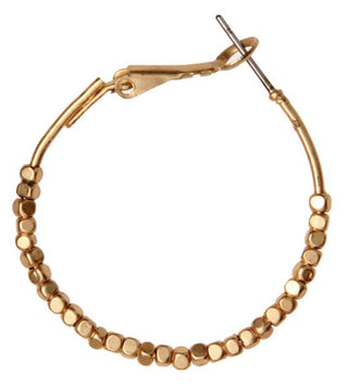 Heirloom Jewels Beaded Hoop Earrings